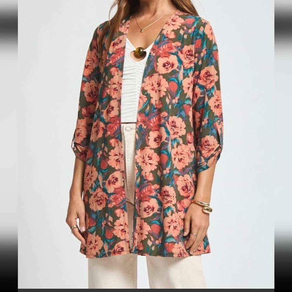Dear Scarlett NWT Lizzy Floral Cardigan Small - Picture 2 of 11